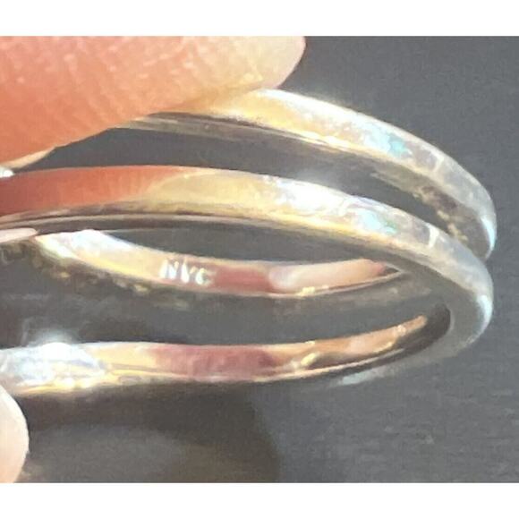 -Ring An Original Ring of Nataliya V Collister’s collection, In Silver Size 10 - Picture 7 of 12